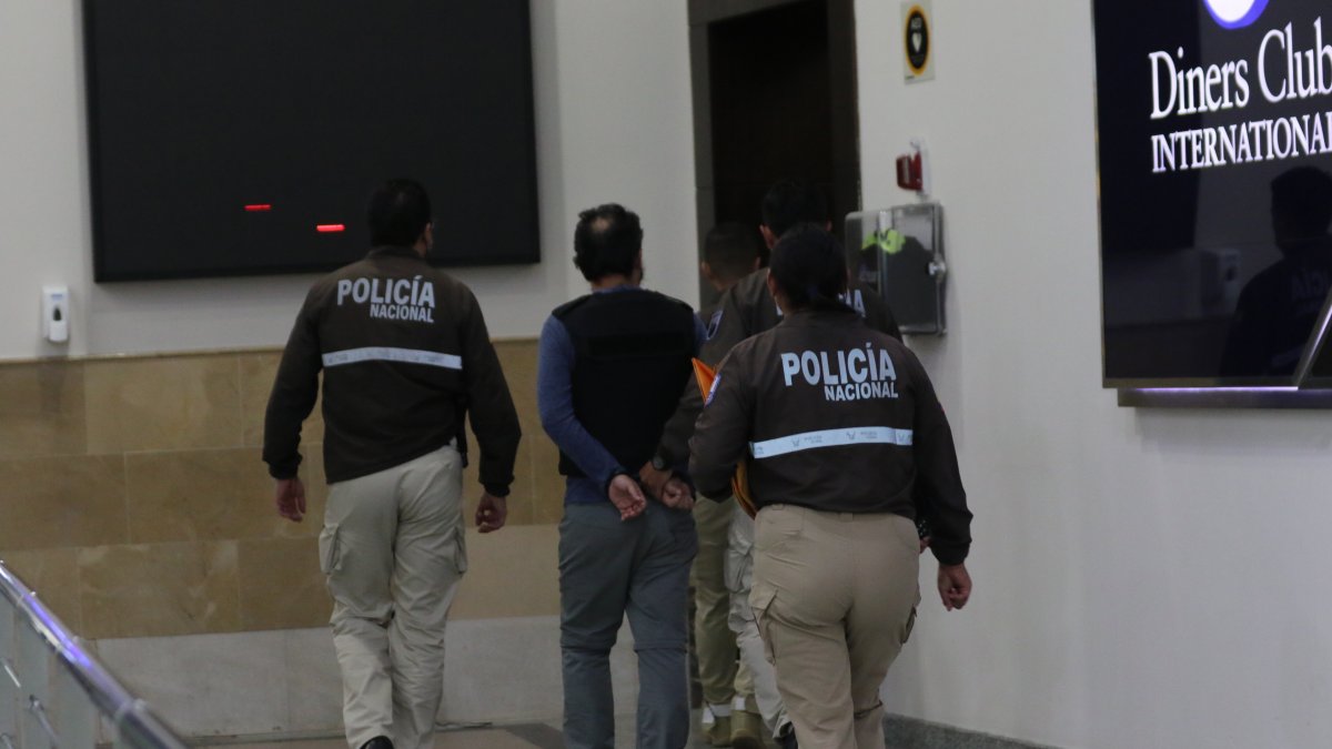 El acusado llegó a Ecuador procedente de Texas, Estados Unidos