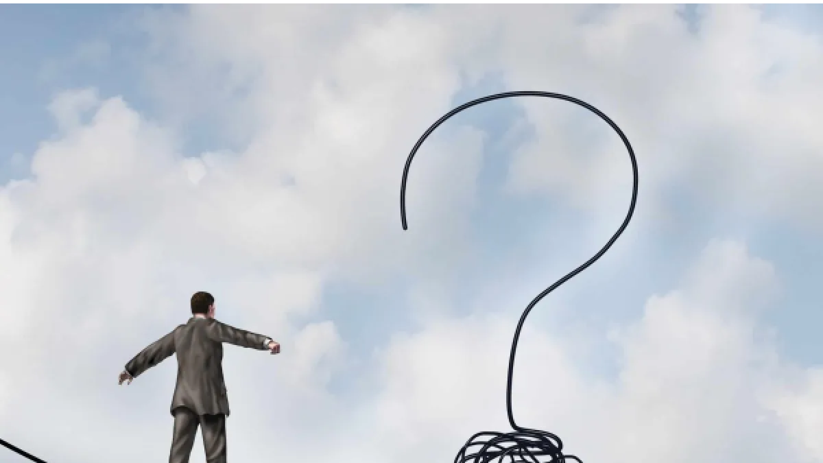 Representación.- Una gráfica sobre la inquietud de qué pasará mañana.