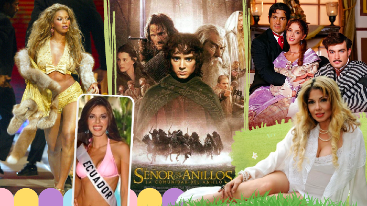 Beyoncé, Sharon, Andrea Jácome, El Señor de los Anillos, entre otros, fueron los protagonistas del inolvidable 2003.