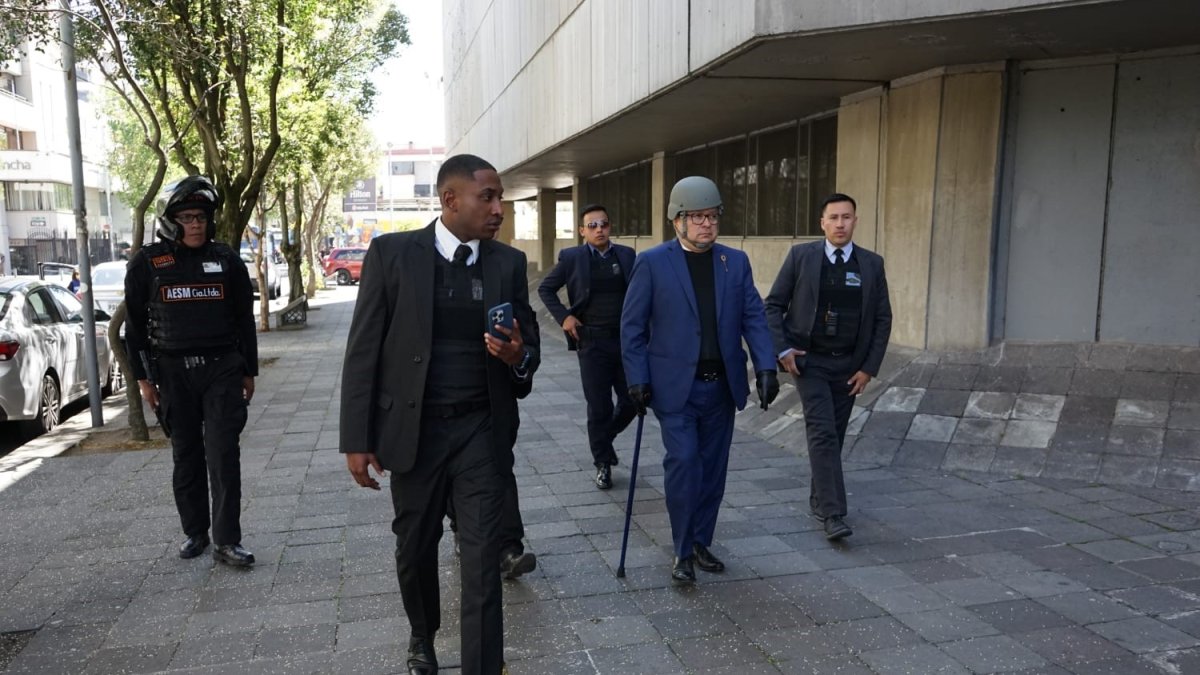 Versión. El exasambleísta Ricardo Vanegas acudió a la Fiscalía a dar una versión en un caso denunciado por Fernando Villavicencio.