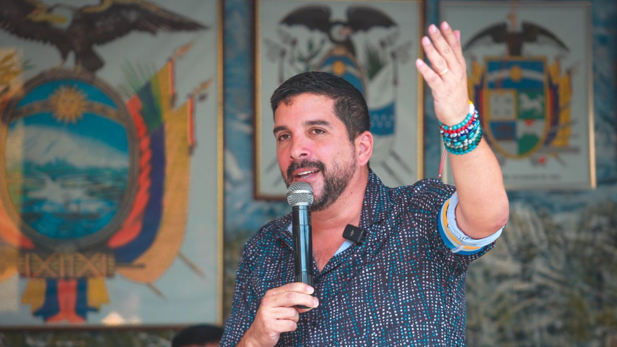 Alcalde de La Libertad, Pancho Tamariz, en una foto de archivo.