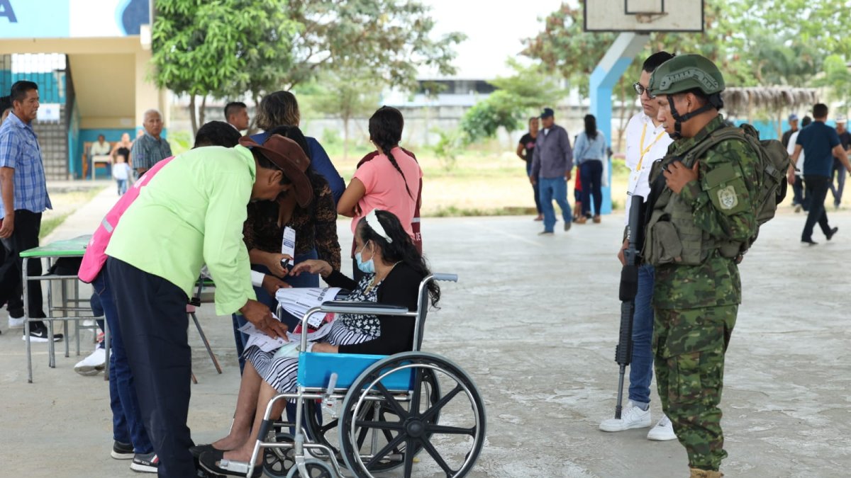 Ciudadanos llegaron sufragar sin novedad fotos