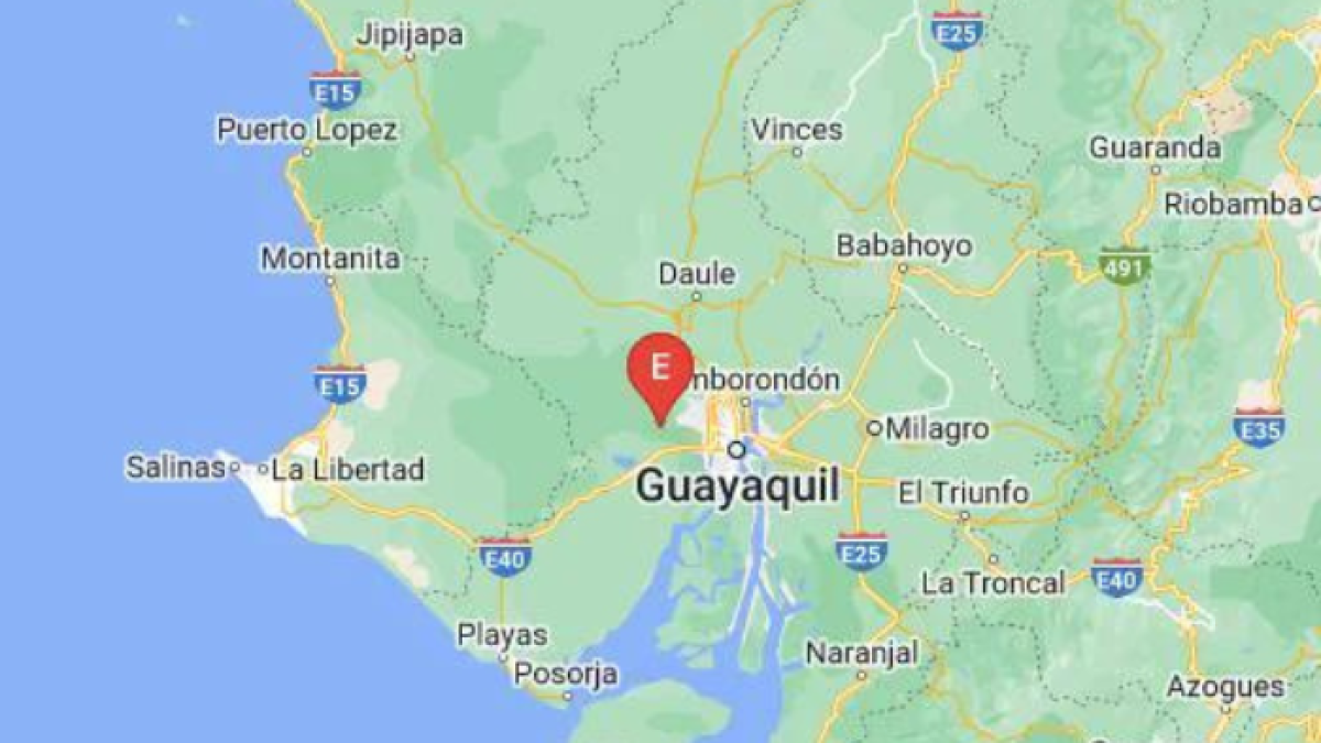 El temblor se sintió en Daule, Azogues, así como varios puntos de Guayaquil, según el reporte de usuarios en redes sociales.