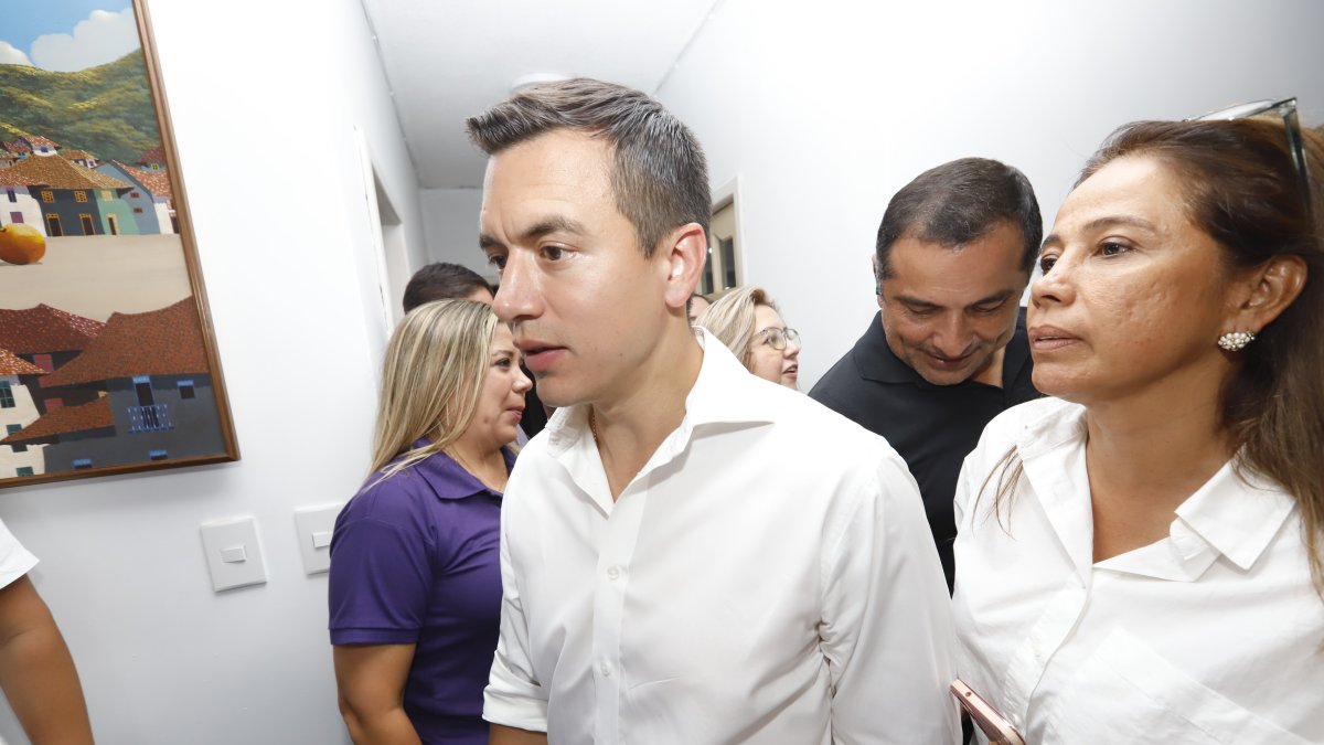 El candidato por ADN Daniel Noboa llegó a la segunda vuelta electoral.
