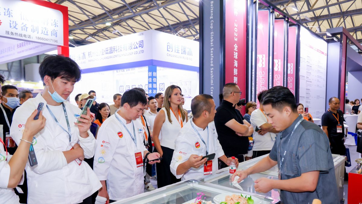 Evento.- La 17ª feria internacional World Seafood Shangai, allí Ecuador promueve su camarón.