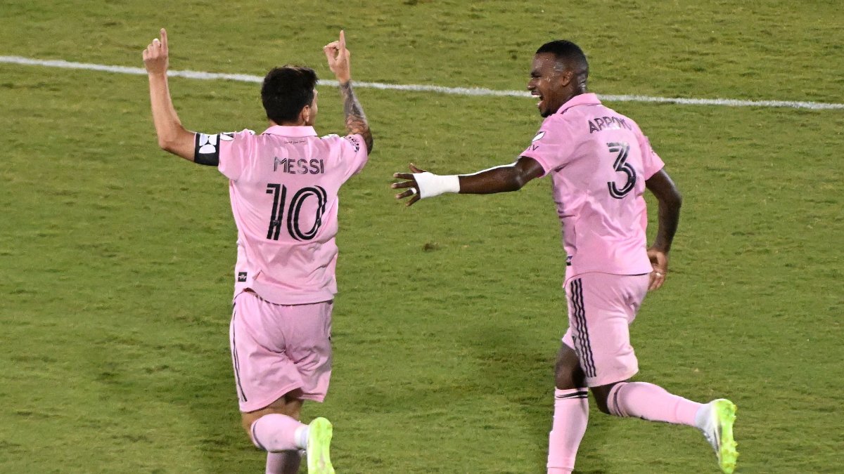 Lionel Messi y Arroyo fueron compañeros en el Inter Miami en el 2023.