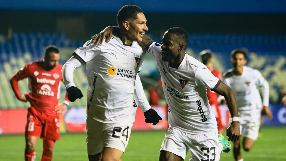 Guerrero festeja su gol ante Ñublense, del pasado 3 de agosto.