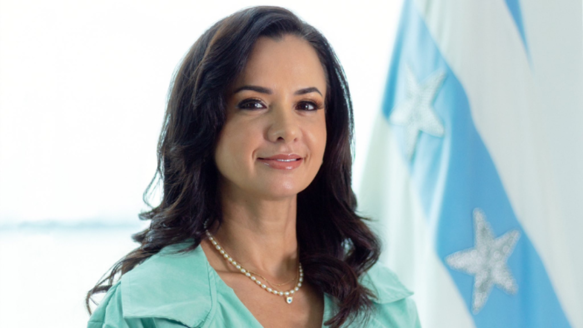 La prefecta del Guayas y presidenta de la Revolución Ciudadana, Marcela Aguiñaga.