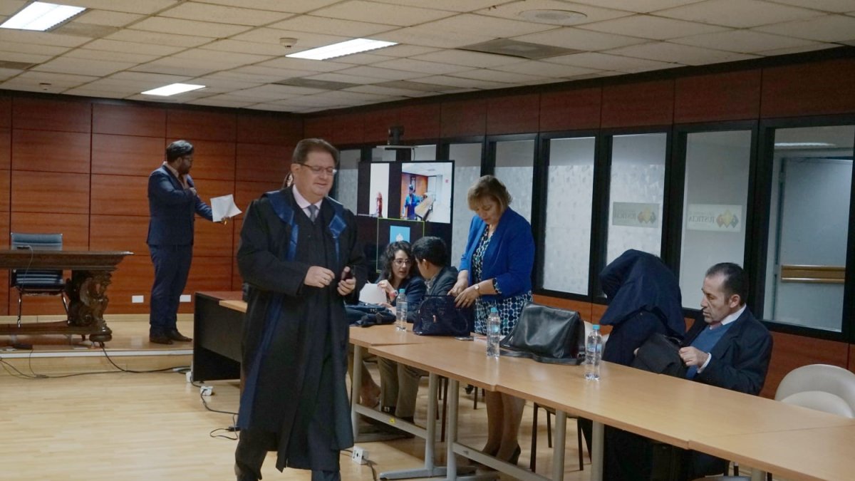 Diligencia. En la Corte no se pudo instalar la audiencia de apelación de la sentencia en el caso Senagua