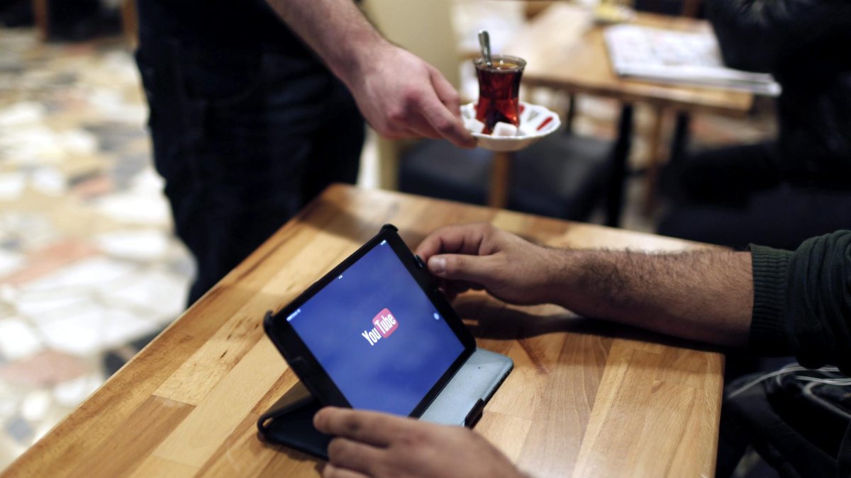 Vista de la aplicación Youtube, en una fotografía de archivo.