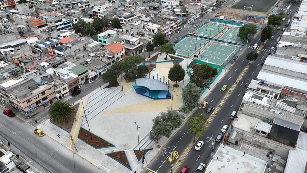 Obra. Se readecuaron camineras, mobiliario e iluminación.