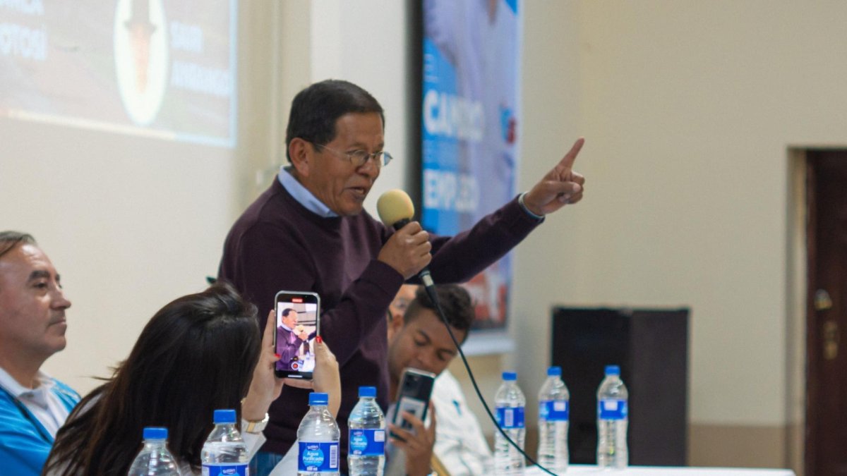 José Maldonado participó como segundo en la lista de asambleístas provinciales de Imbabura.