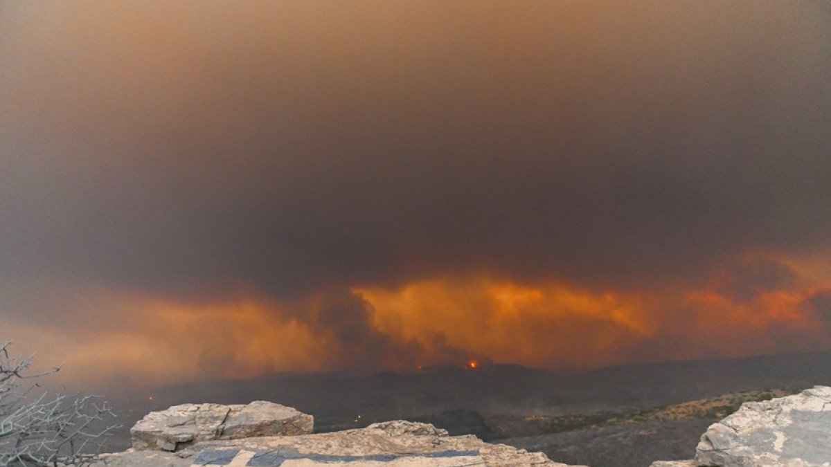 En 15 años es el incendio más devastador de Grecia