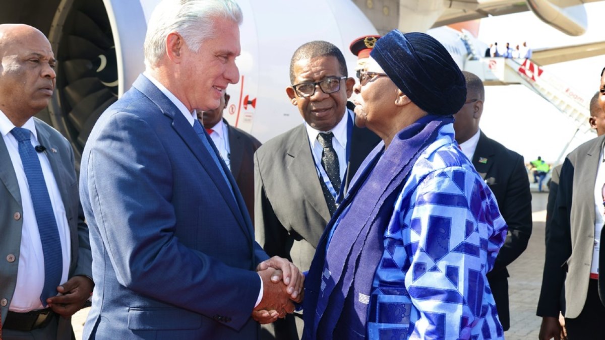 Diaz- Canel visita Namibia para fortalecer lazos y cooperación