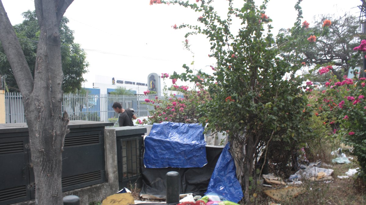 El parque invadido está ubicado en la avenida Delta y Guale, de la ciudadela Bolivariana.