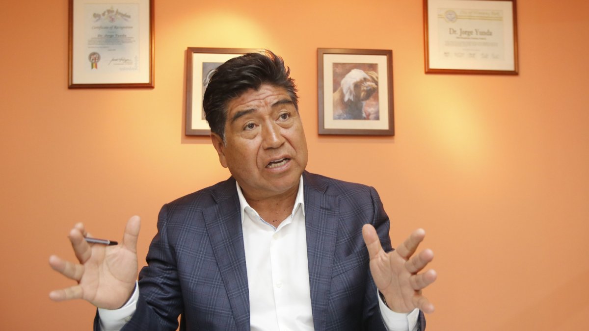 Elecciones. Yunda se presentó como candidato en 2023, pero perdió en los comicios seccionales.