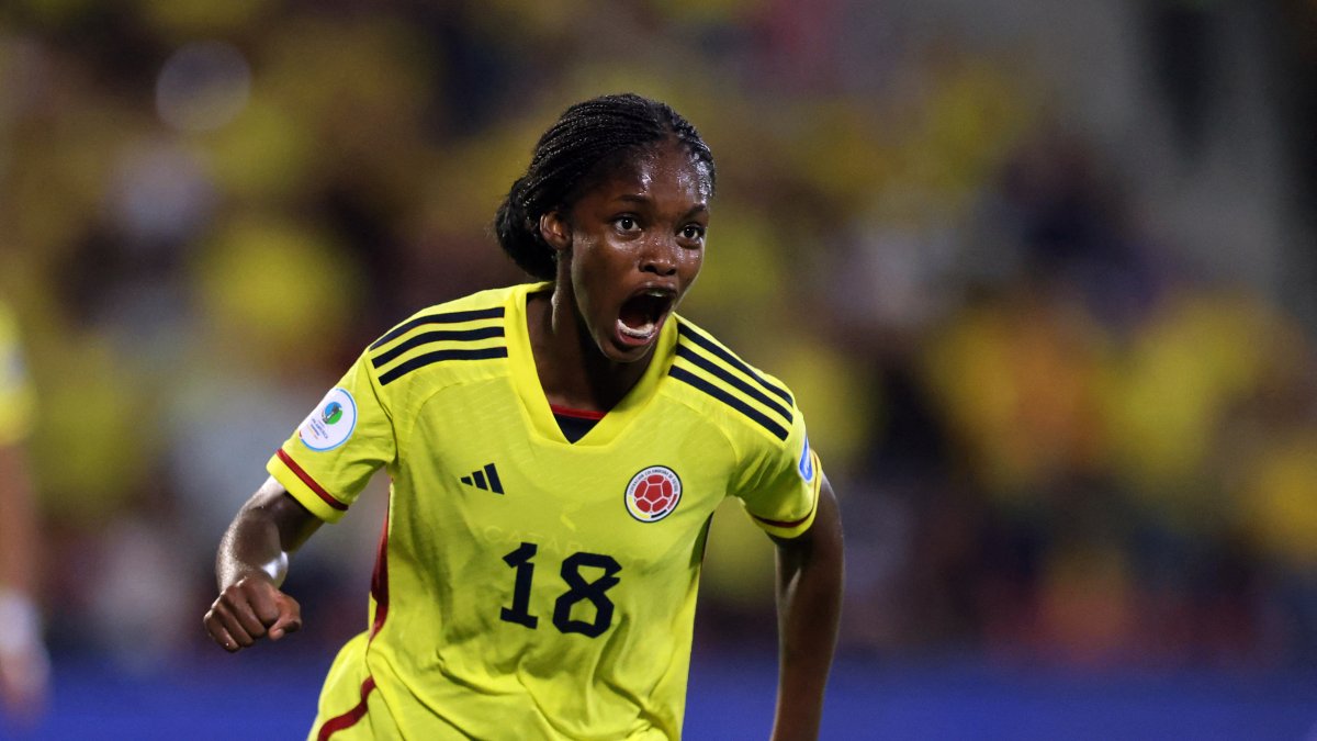 La jugadora Linda Caicedo fue una de las estrellas de Colombia durante la copa del mundo.