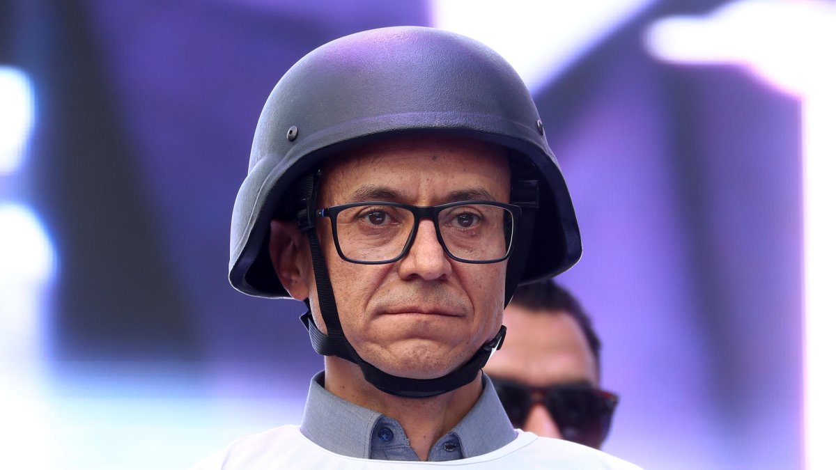 Christian Zurita, quien reemplazó al asesinado candidato presidencial ecuatoriano Fernando Villavicencio, el 7 de agosto de 2023.