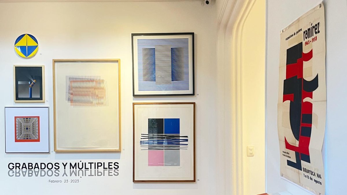 Bogotá. La casa Bogotá Auctions exhibe parte de las obras que saldrán a subasta este jueves 31 de agosto de 2023.