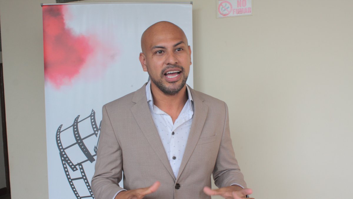 Johnny Obando, director del Festicine, aplaude que se reactive este festival, de forma presencial, tras dos años de pandemia.