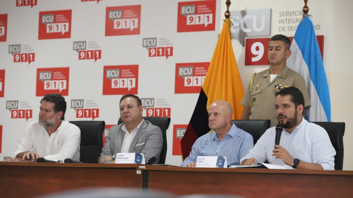 Rueda de prensa del ECU 911