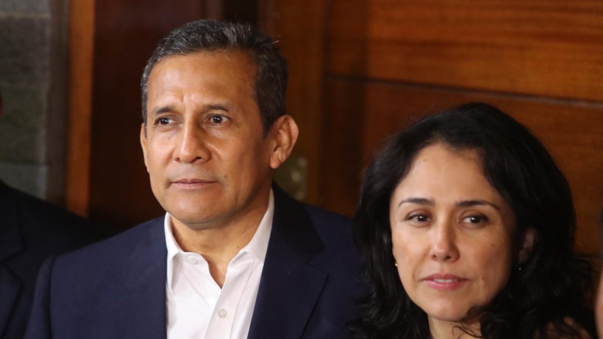 El expresidente peruano Ollanta Humala y su esposa, Nadine Heredia, en una fotografía de archivo.