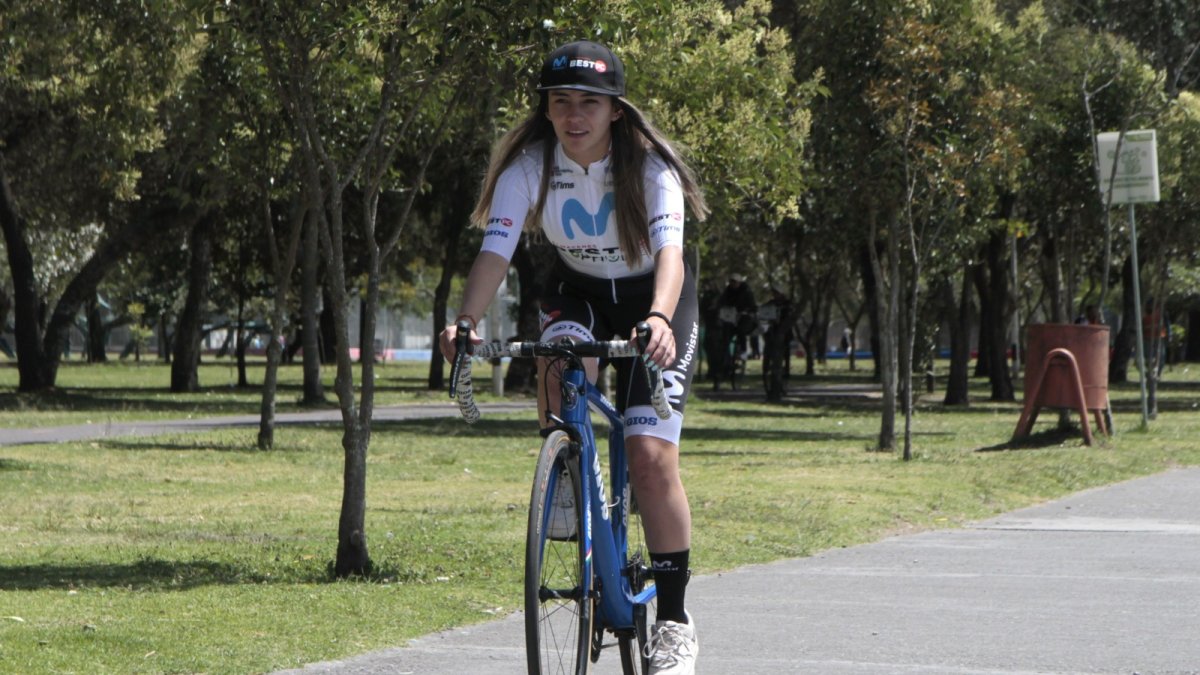 Ana Vivar está feliz de poder volver a disfrutar del ciclismo y aseveró que regresa más fuerte.