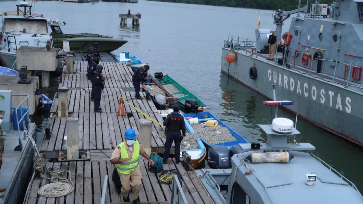 Suceso.- Uno de los casos de robo a camaronera en que las autoridades lograron detener a los delincuentes.