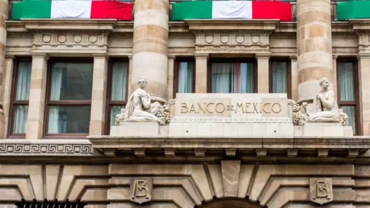 Entidad.- El edificio del Banco de México.
