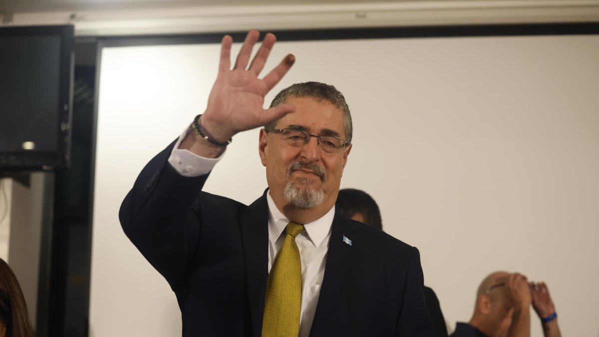 El presidente electo de Guatemala, Bernardo Arévalo de León.
