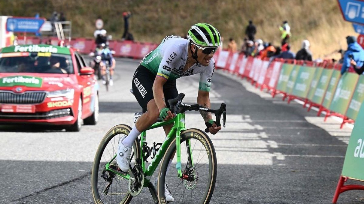 Cepeda es el segundo al mando de Caja Rural, para la Vuelta a España.