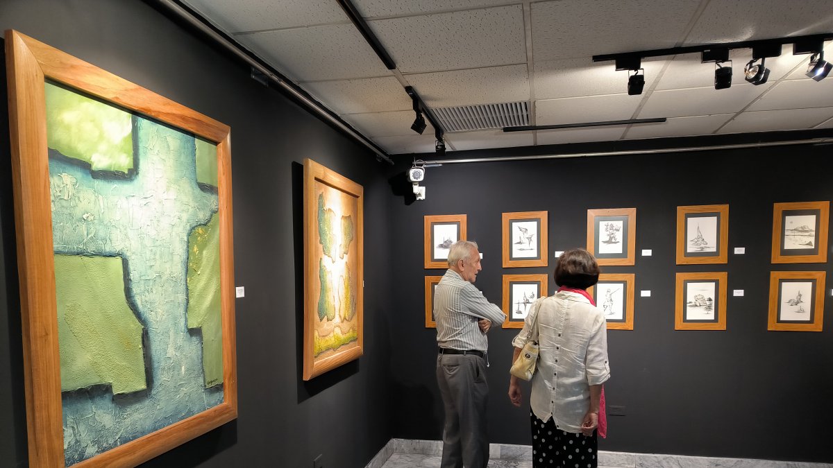 Exposición. La obra de Francisco Urquizo se exhibe hasta el 16 de septiembre.