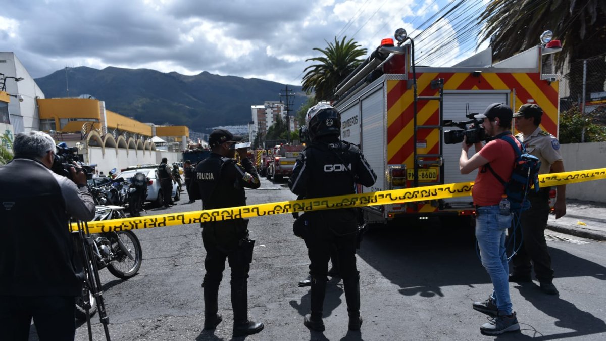 Vista hoy del sector del incendio en el Centro de Adolescentes Infractores 