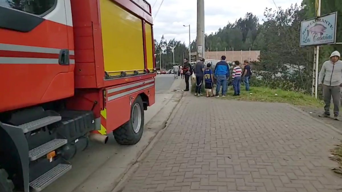 Los moradores del sector quedaron atemorizados tras el estruendo