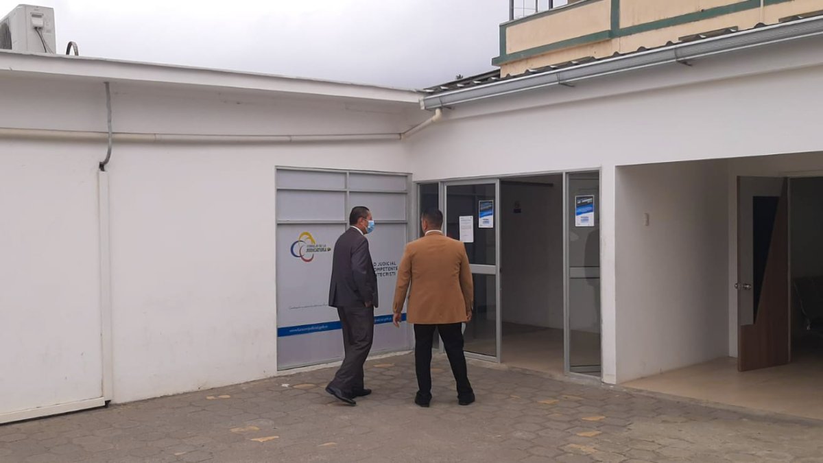 Sede. Imagen referencial de la Unidad Judicial de Montecristi.