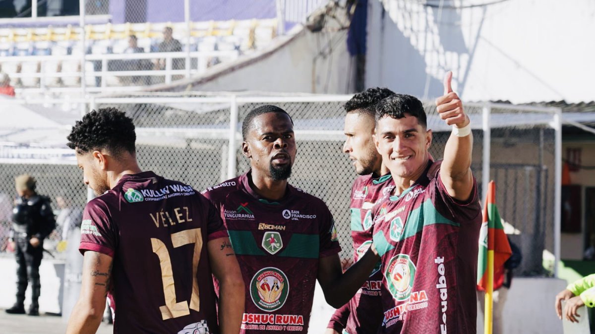 Mushuc Runa igualó 2-2 ante Barcelona en la fecha anterior.