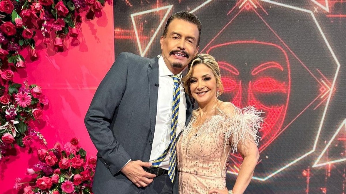 Reynaldo Vásquez con Marián Sabaté.