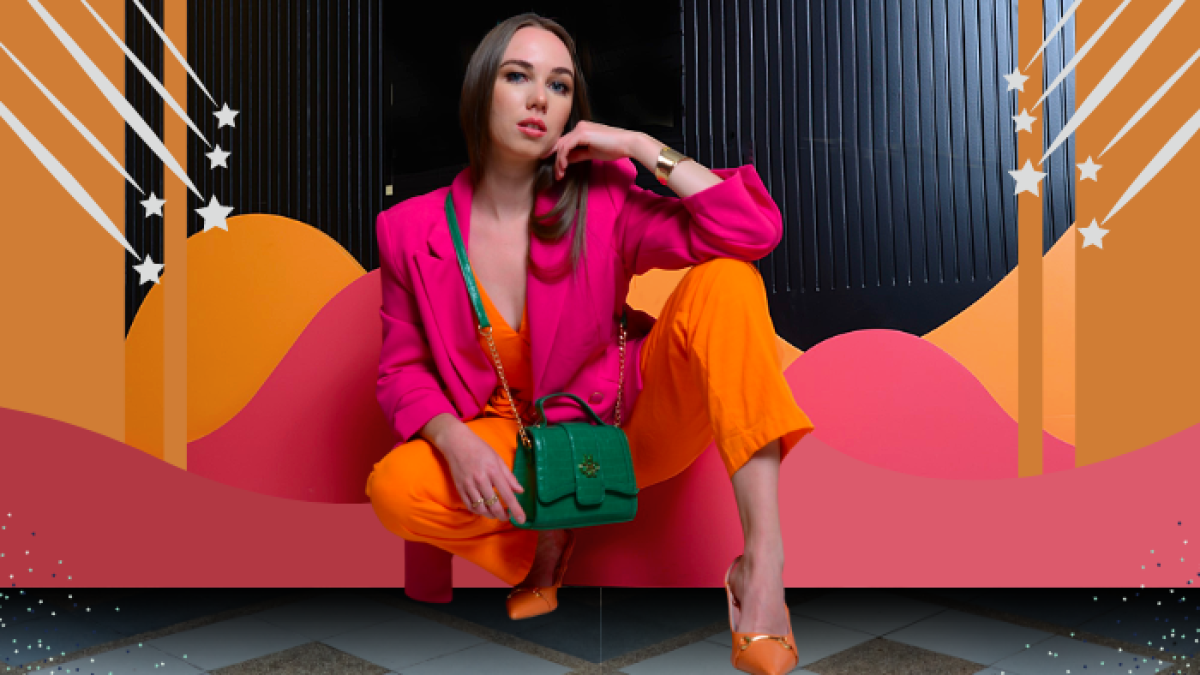 No hay nada mejor que utilizar tus colores favoritos y lucir elegante.