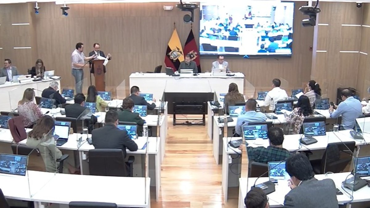 Sesión. Este viernes 1 de septiembre, los 21 miembros del Concejo Metropolitano aprobaron el presupuesto.