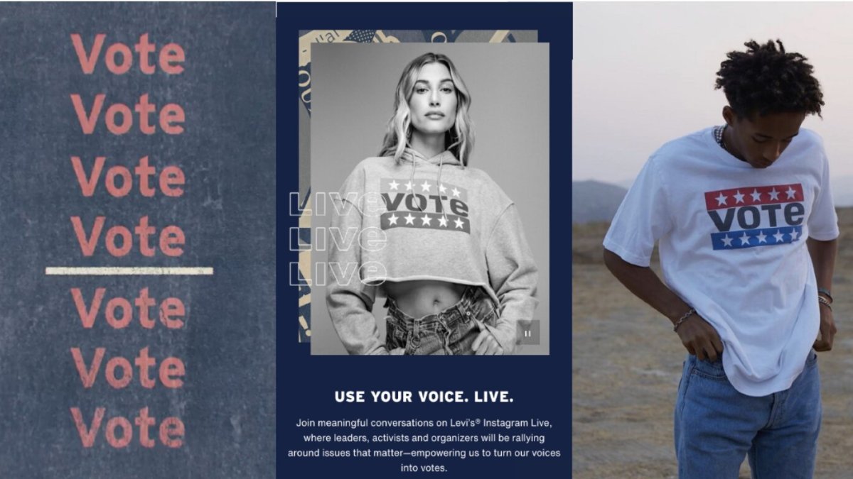 En las últimas elecciones presidenciales en los Estados Unidos, marcas como Patagonia, Ben & Jerry, Spotify, Lyft, Levi´s realizaron importantes campañas.