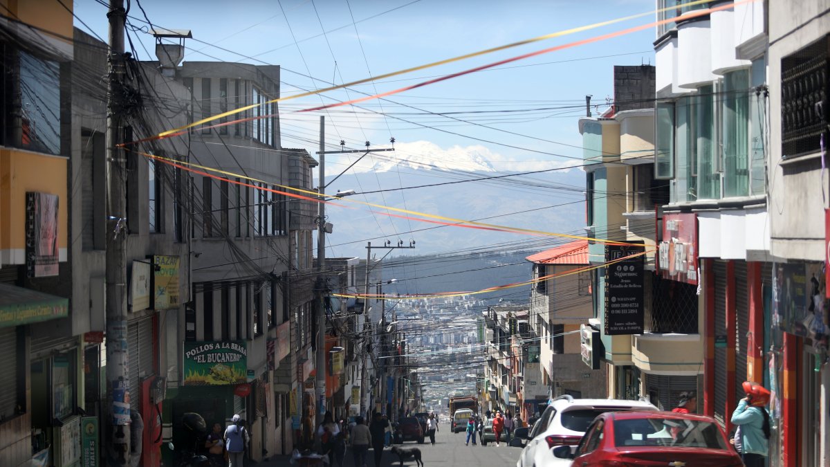 Quito. Este es el panorama de Atucucho, donde un joven fue secuestrado el martes 29 de agosto.