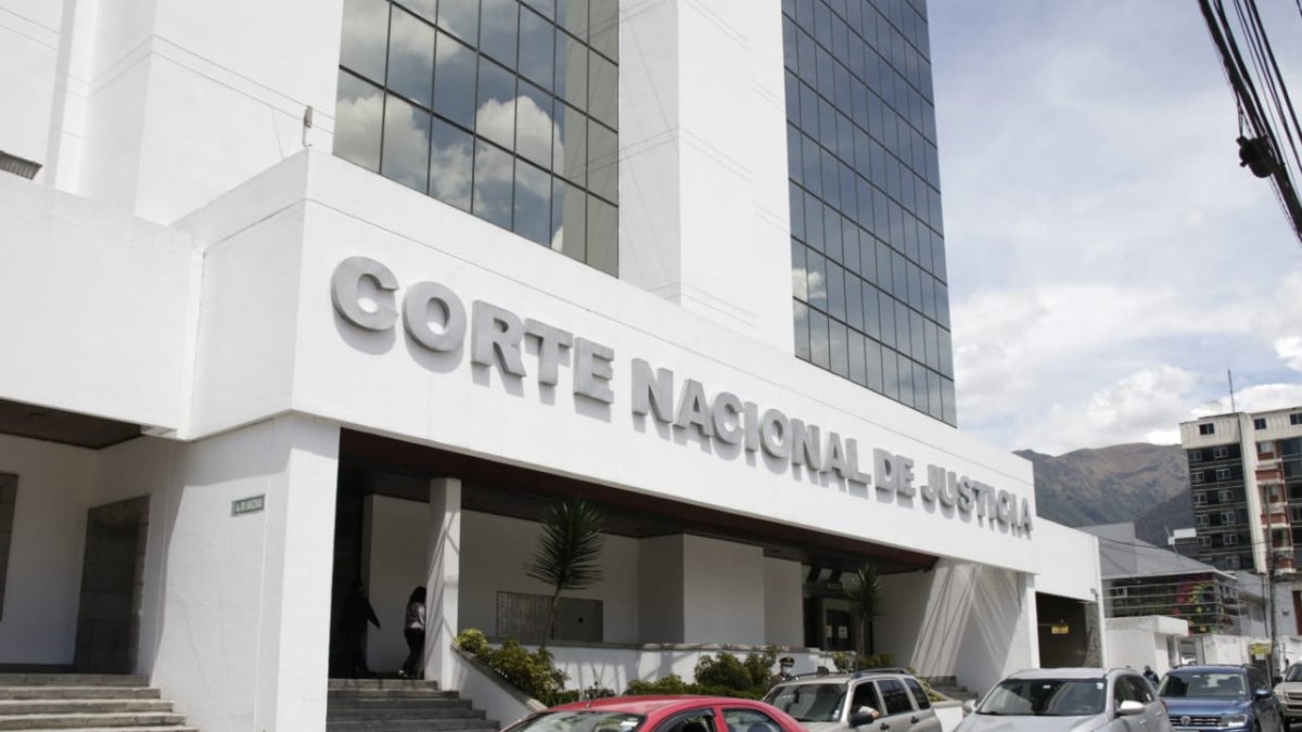 Fachada de la Corte Nacional de Justicia.