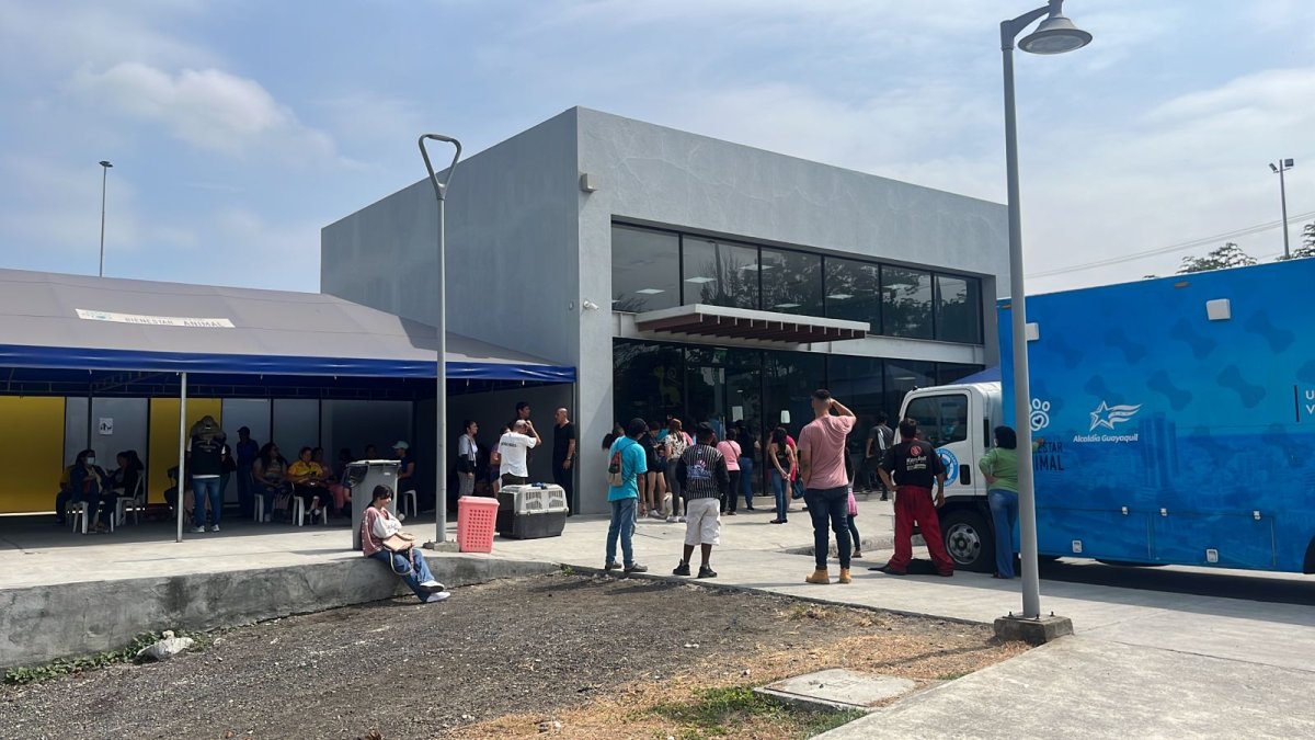 El Centro de Bienestar Animal está ubicado en la avenida Francisco de Orellana, en Guayaquil.