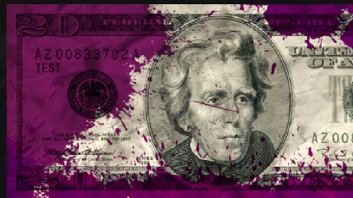 Los billetes entintados no será recibidos en entidades financieras.