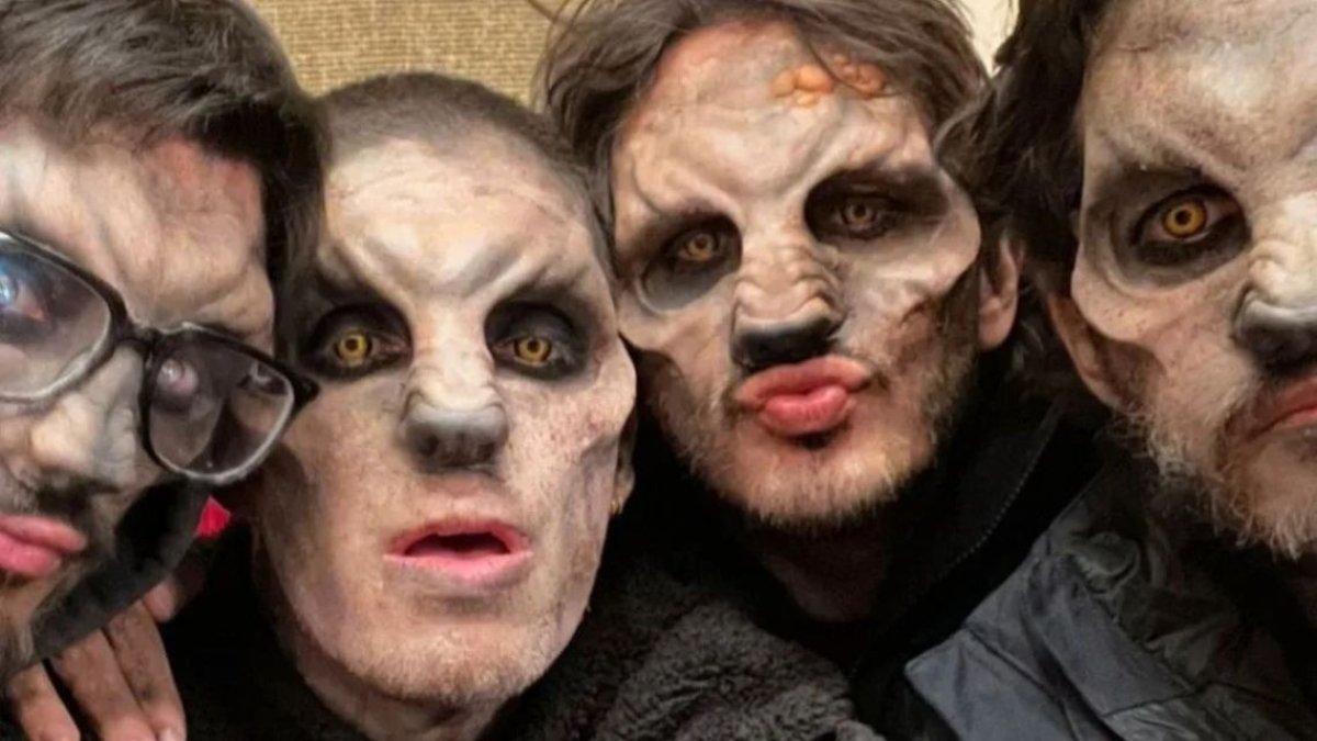 Morat para el videoclip de Feo.