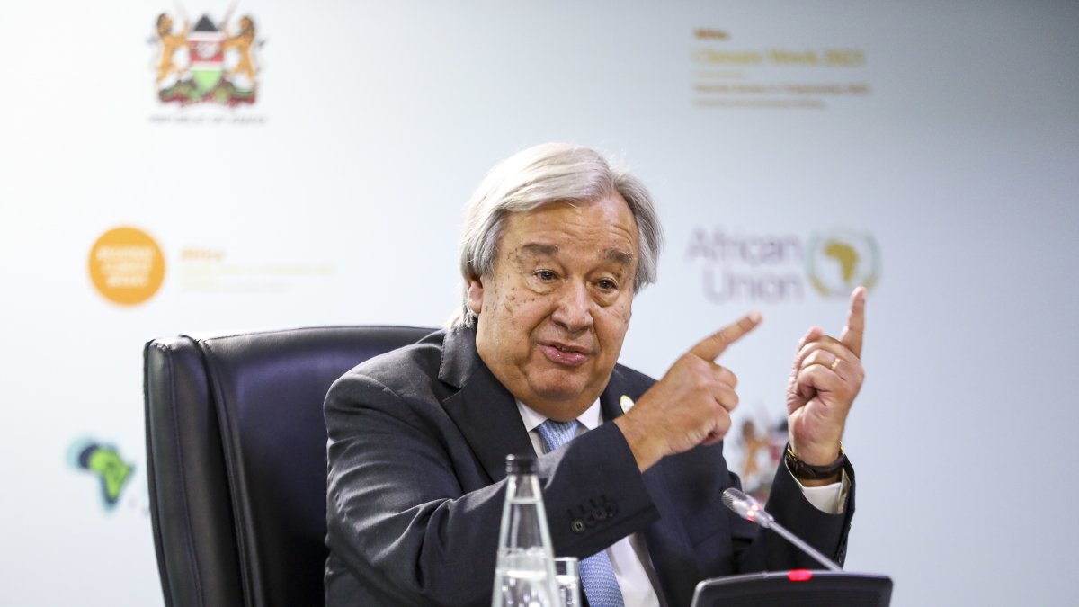El secretario general de la ONU, António Guterres