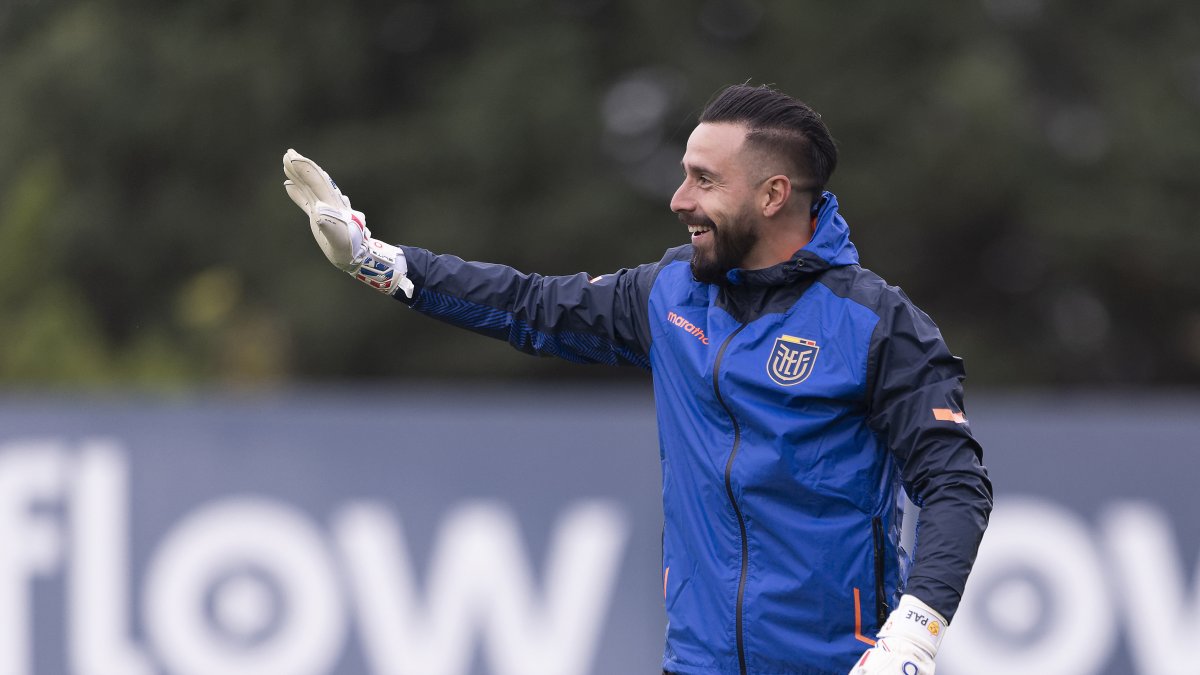 El golero Hernán Galíndez podría ser el titular en el duelo entre Ecuador y Argentina.