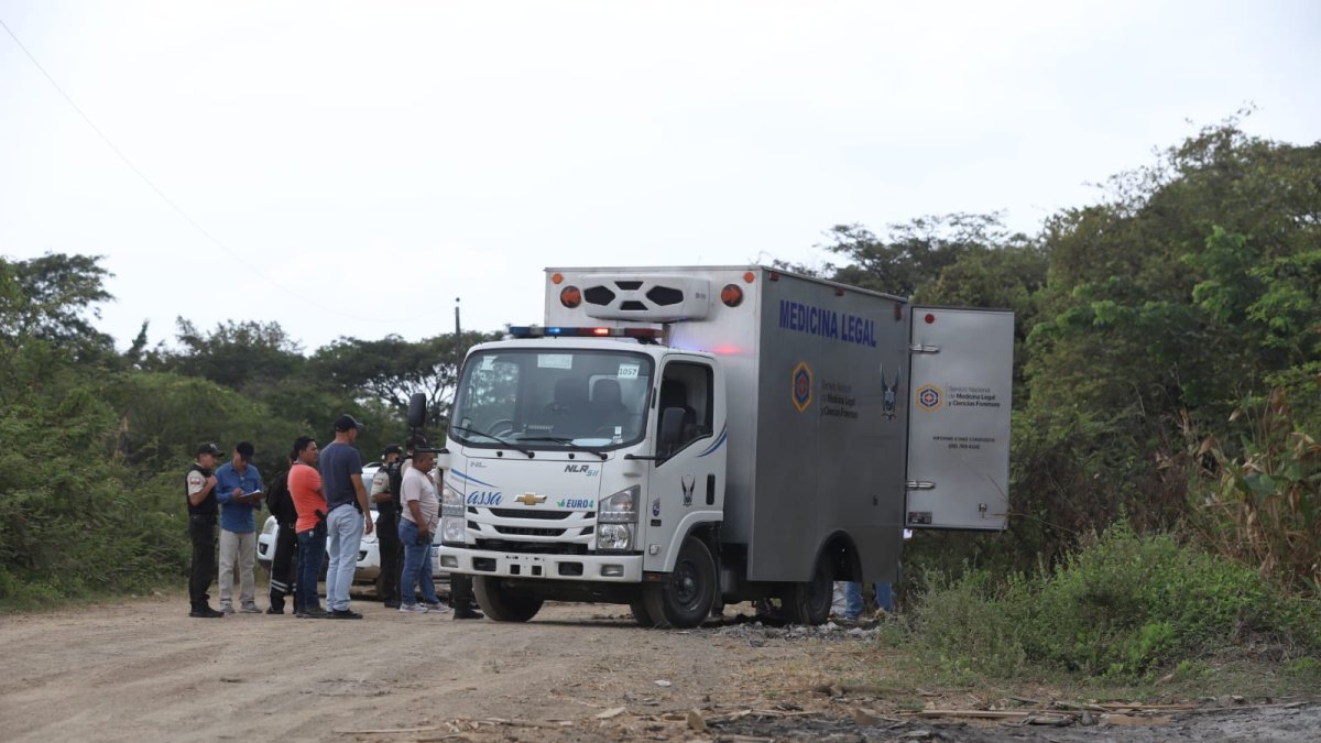 El cuerpo fue hallado en un lugar apartado de Durán.