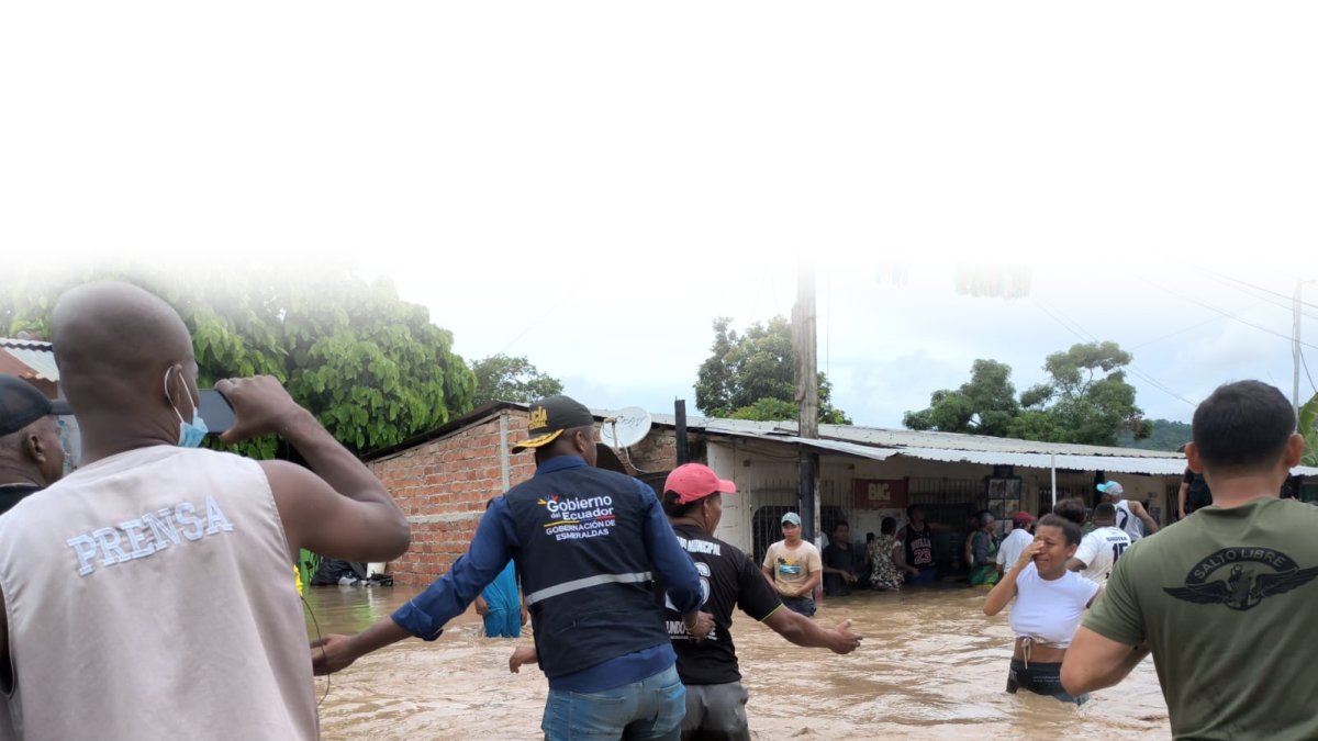 La lluvias de los primeros meses del año, ya generaron estragos en varias ciudades de Esmeraldas, en el norte del país.
