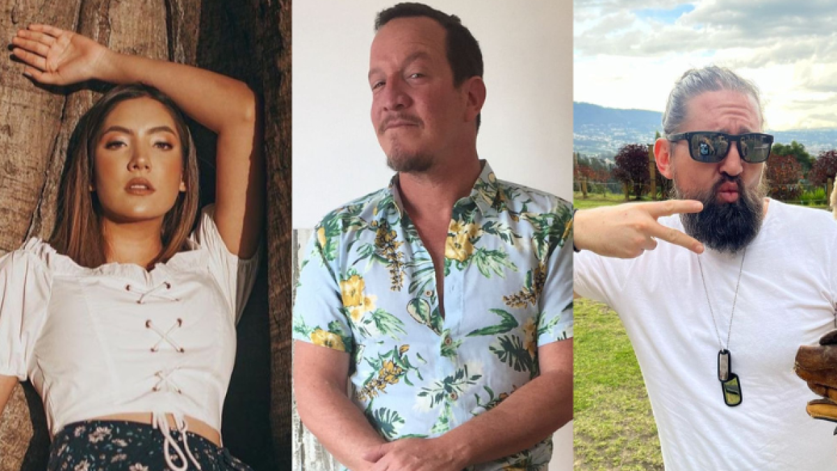 Gigi Mieles, Andrés Crespo y Jalal Dubois.